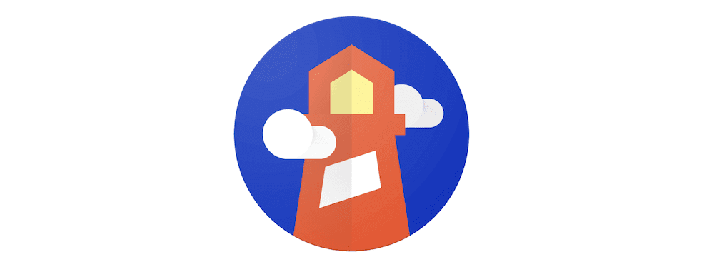 The Google Lighthouse logo